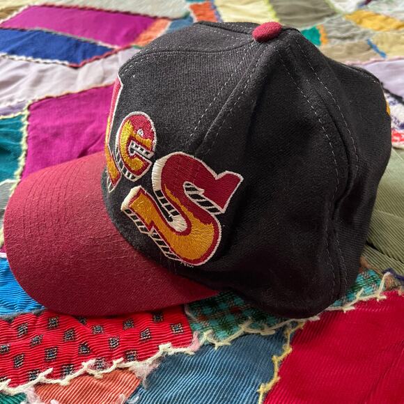 Vintage 1990's Florida State Seminoles Top of the World Graffiti Sz 7 - Picture 4 of 7